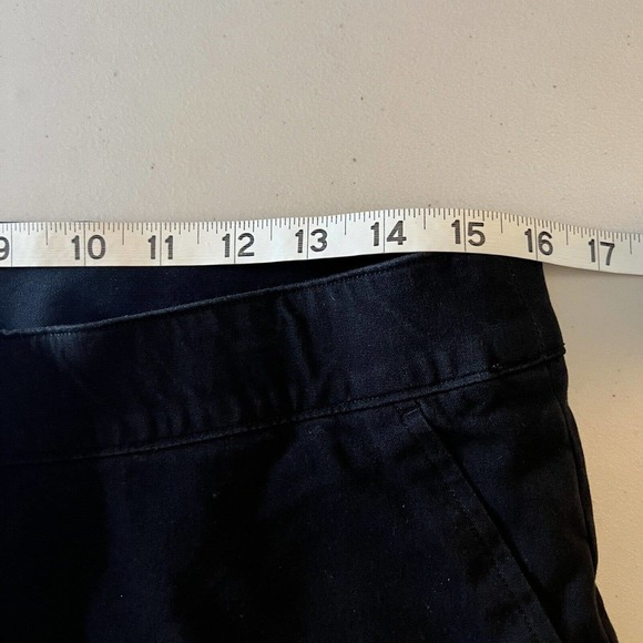 Spanx Polished Ankle Pants Women's Large Black Pull On High Rise Slim Classic - Picture 5 of 8